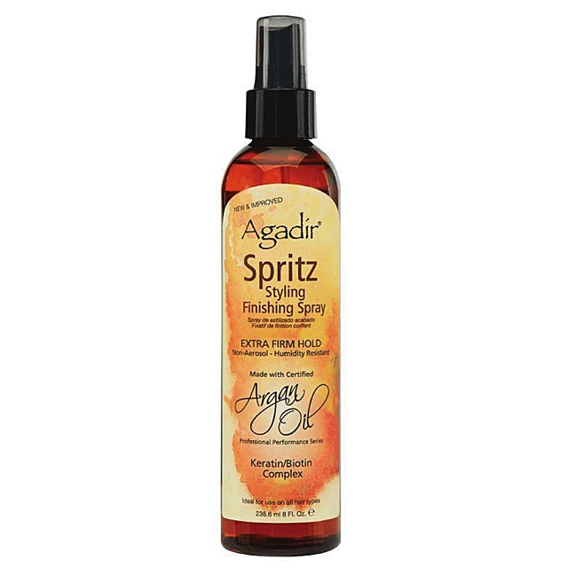 Agadir Argan Oil Spritz Extra Firm Hair Styling Spray — 8oz
