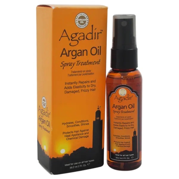 Agadir Argan Oil Hair Spray Treatment -- 2oz, shown with box